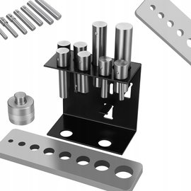 ADAPTERY DO PRASY HYDRAULICZNEJ PINY TULEJE NASADKI 8 sztuk PRASA KD5877