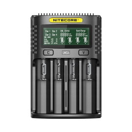 NITECORE Ładowarka do akumulatorów UMS4 czarna