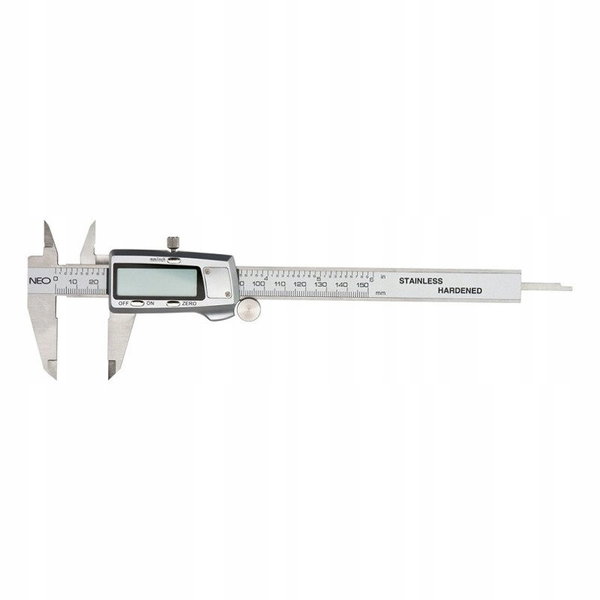 NEO SUWMIARKA ELEKTRONICZNA CYFROWA 150 MM ZE STALI NIERDZEWNEJ 75-011