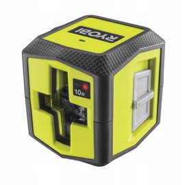 RYOBI LASER KRZYŻOWY RBCLLR1 CZERWONA WIĄZKA 10M POZIOMICA LASEROWA 3MM