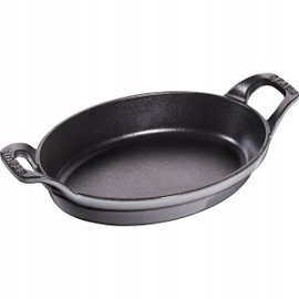 Staub Owalne naczynie 21x15 cm, szary