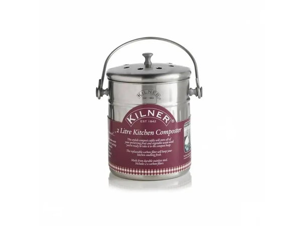 KILNER Kompostownik kuchenny stalowy