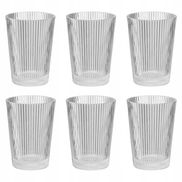 Zestaw 6 szklanek Pilastro (240 ml) Classic Stelton