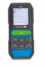 HOGERT PROFESJONALNY DALMIERZ LASEROWY 80M MIERNIK + ETUI HT4M324 CLASS II