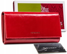 Portfel skórzany damski RFID ochrona PETERSON pojemny skóra na prezent