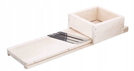 SZATKOWNICA do KAPUSTY z SZUFLADĄ HEBEL Kuchenny z DREWNA Jado 80 x 21cm