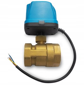 ELEKTROZAWÓR KULOWY 1.1/4''DN32 SIŁOWNIK 5/4 WODY 230V ZAWÓR Z SIŁOWNIKIEM