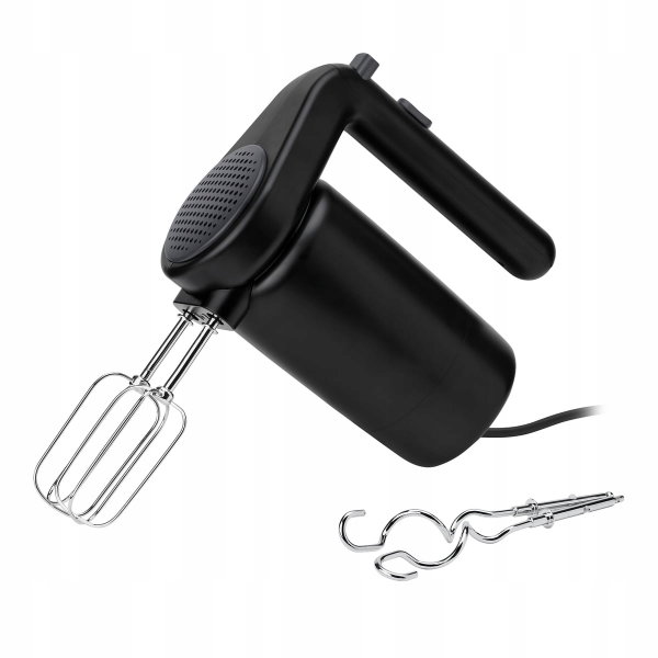 Mikser ręczny (czarny) Foodie Rig-Tig