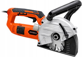 BRUZDOWNICA ELEKTRYCZNA DO BETONU ROWKÓW BRUZD 125mm REGULACJA 2850W KD3084