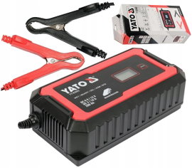 YATO PROSTOWNIK ELEKTRONICZNY WYŚWIETLACZ LCD ZAKRES 6V/2A 12V/10A YT-83002
