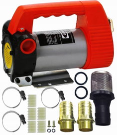 POMPA DO PALIWA ROPY OLEJU 230V 55 L/M MAŁA PRZENOŚNA WYDAJNA CICHA IBO