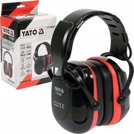 YATO NAUSZNIKI ELEKTRONICZNE PRZECIWHAŁASOWE BLUETOOTH SNR 29 dB MIKROFON