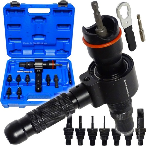 NITOWNICA DO NITONAKRĘTEK ADAPTER NA WKRĘTARKĘ WIERTARKĘ M3-M12