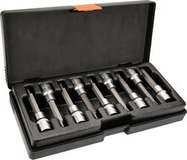 NEO TOOLS ZESTAW KOŃCÓWKI TORX NA NASADCE 9 SZTUK NASADKI 100MM NEO 08-708