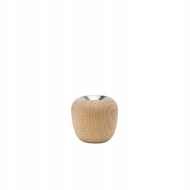 Świecznik Ora 6,5 cm (drewno bukowe) Nordic Stelton