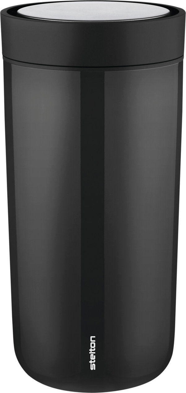 Kubek podróżny 400 ml (czarny) To Go Click Stelton