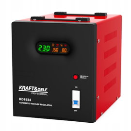 KRAFT&DELE STABILIZATOR NAPIĘCIA PRĄDU AVR 3000VA DO AGREGATU KD1934