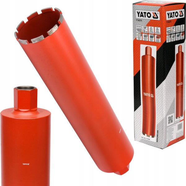 YATO WIERTŁO KORONOWE OTWORNICA DO WIERTNICY 102MM GWINT 1 1/4" YT-60376