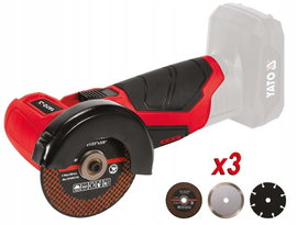 YATO PRZECINARKA PIŁA PILARKA SZLIFIERKA BEZSZCZOTKOWA 12V +TARCZE YT-82905
