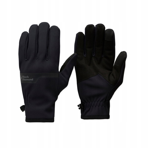 BLACK DIAMOND Rękawice trekkingowe Everyday Softshell czarne xl