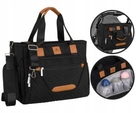 Torba do wózka mommy bag spacerowa pojemna organizer dla dziecka Peterson