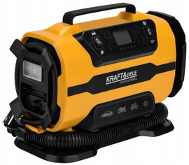 KRAFT&DELE KOMPRESOR SAMOCHODOWY FUNKCJA LATARKI 12/230V 140W 150PSI KD3441