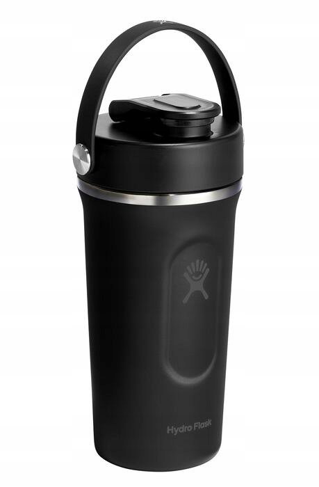 Shaker szejker termiczny z kulką na siłownię 710 ml czarny Hydro Flask