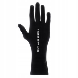 BRUBECK Rękawiczki Merino GE10020 - Black S/M