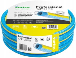WĄŻ OGRODOWY 4WARSTWOWY VARTCO PROFFESSIONAL 25BAR 1/2'' 50M PRODUKT POLSKI