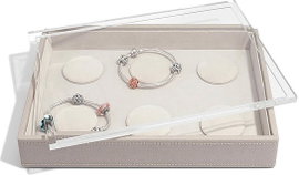 Organizer na bransoletki charms (taupe) Classic Stackers