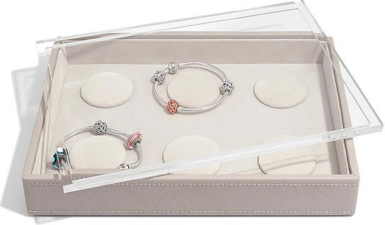 Organizer na bransoletki charms (taupe) Classic Stackers