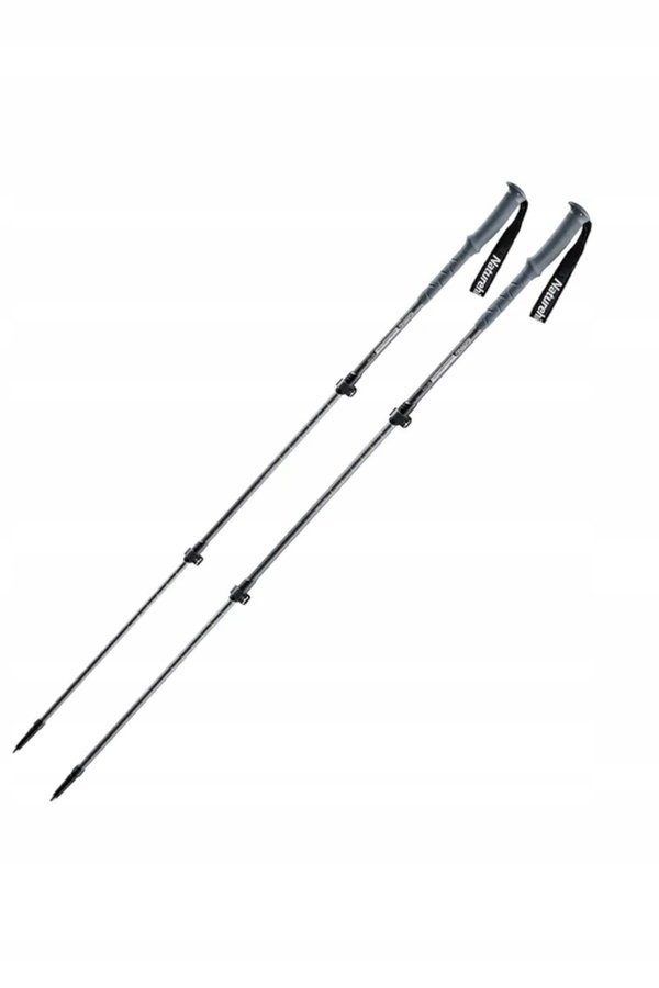 NATUREHIKE Kije trekkingowe Alu 7075 Updated NH17D017-D szare