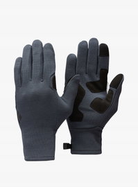 BLACK DIAMOND Rękawice trekkingowe Heavyweight Wool Liners szare xs