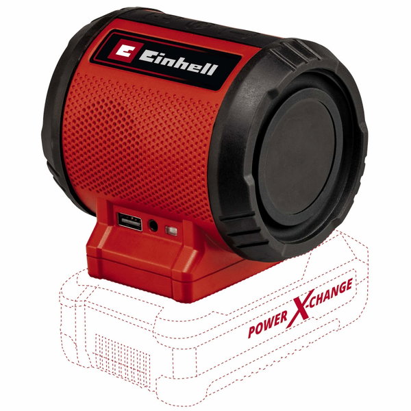 EINHELL GŁOŚNIK BEZPRZEWODOWY AKUMULATOROWY 18V USB AUX TC-SR 18 Li Solo