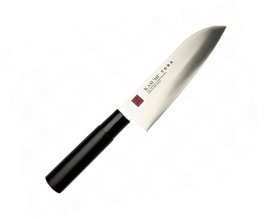 KASUMI TORA Nóż Santoku 16.5 czarna magnolia
