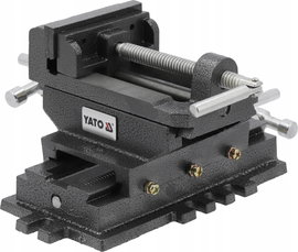 YATO IMADŁO MASZYNOWE KRZYŻOWE 100mm ŻELIWNE DWUOSIOWE YT-65075