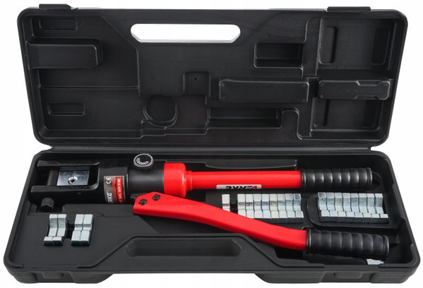 ZACISKARKA PRASKA RĘCZNA KABLI LIN HYDRAULICZNA PROFESJONALNA MOCNA 10-300