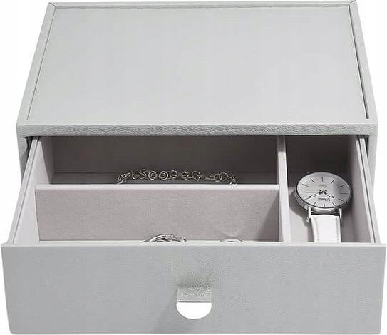 Organizer-szufladka na akcesoria (18 x 25 cm, szary) Classic Stackers