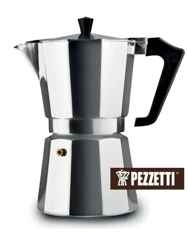 PEZZETTI ITALEXPRESS Aluminiowa kawiarka (9 filiżanek) - Srebrny