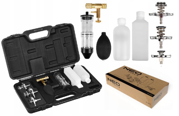 NEO TOOLS TESTER SZCZELNOŚCI USZCZELKI POD GŁOWICĄ WALIZKA 11-271