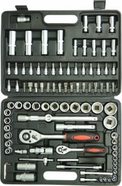 ZESTAW NARZĘDZIOWY 108el KLUCZY KLUCZE NASADOWE + PŁASKO OCZKOWE 6-22mm 12e
