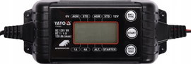 YATO ELEKTRONICZNY PROSTOWNIK AKUMULATORA LCD 6V/12V 1/4A 120Ah YT-83033