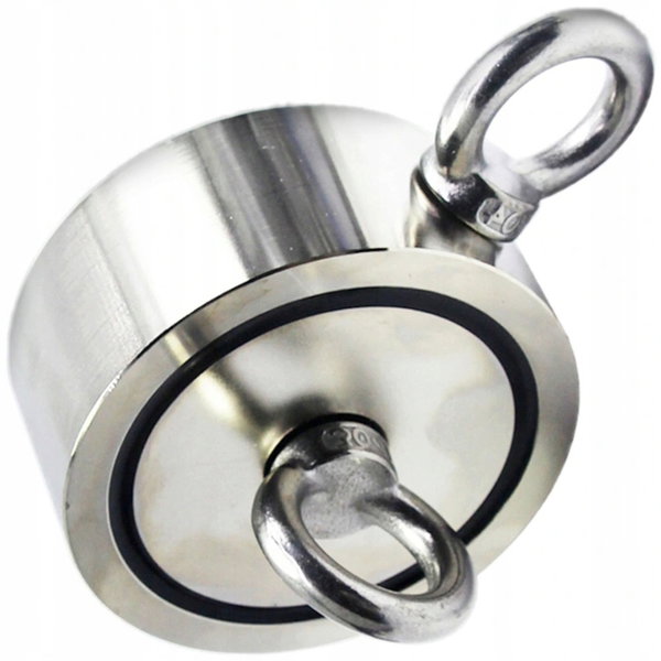 KRAFT MAGNES NEODYMOWY UCHWYT MAGNETYCZNY 350KG DO POSZUKIWAŃ +LINA KD10419