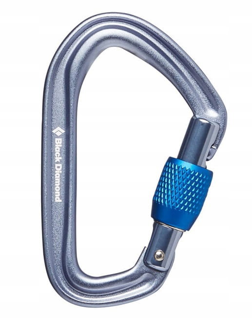 Zestaw karabinków Black Diamond Hotforge Screwgate 3 Pak niebieski