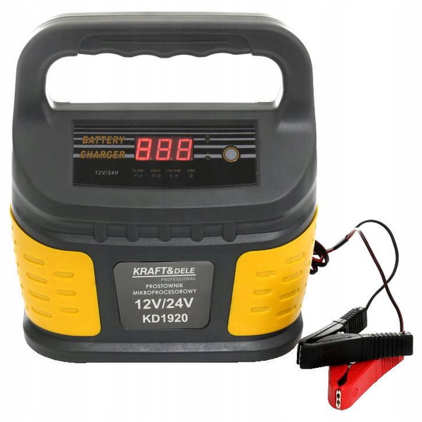 Kraft Dele KD1920 Prostownik Mikroprocesorowy 12V/24V 60-200Ah