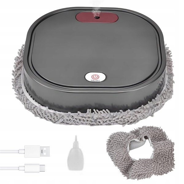 Robot Sprzątający Mopujący Robot Automatyczny USB 1500mAh Bateria