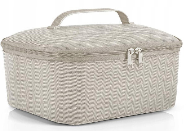 Torba Coolerbag M Pocket Herringbone sand Reisenthel