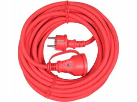 YATO PRZEDŁUŻACZ POJEDYNCZY BUDOWLANY OGRODOWY 10M Z LED 3 X 2,5MM IP44