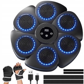 URZĄDZENIE BOKSERSKIE Z BLUETOOTH 18 PRĘDKOŚCI FUNKCJA LICZENIA NA ŚCIANĘ