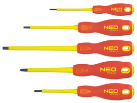 NEO 04-220 ZESTAW WKRĘTAK śrubokręt płaski krzyżak